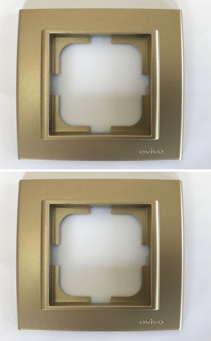 Ovivo Mina Titanyum Tekli Çerçeve (2 Adet)