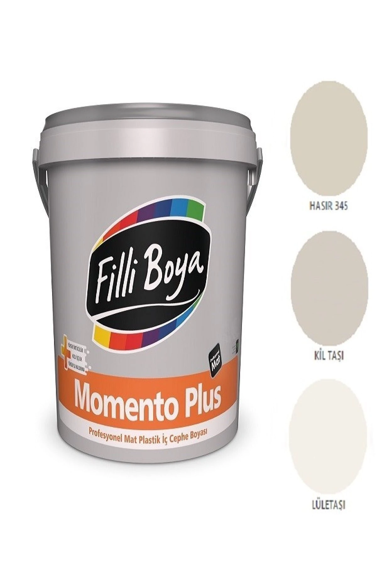 Filli Momento Plus Profesyonel Mat Plastik Iç Cephe Boyası 2.5lt (kil Taşı)