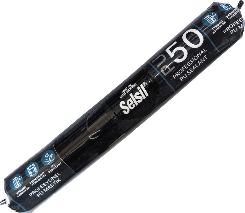 PU50 Oto & Inşaat Poliüretan Mastik Sosis 600 ml Oksit Kırmızı