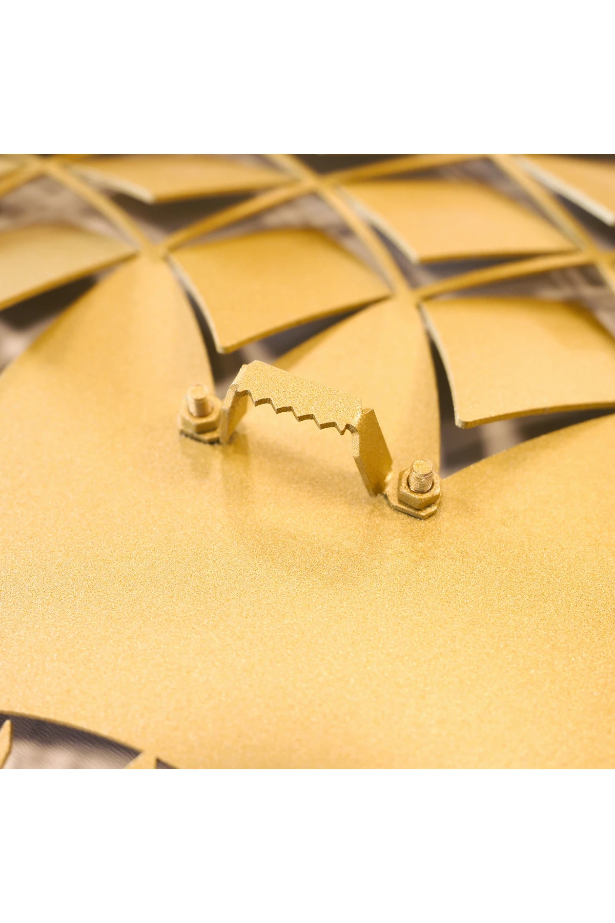 3 Boyutlu Esmaül Hüsna Metal Islami Duvar Tablosu - Altın Renk Allah'ın 99 Ismi Dini Tablolar Wam173