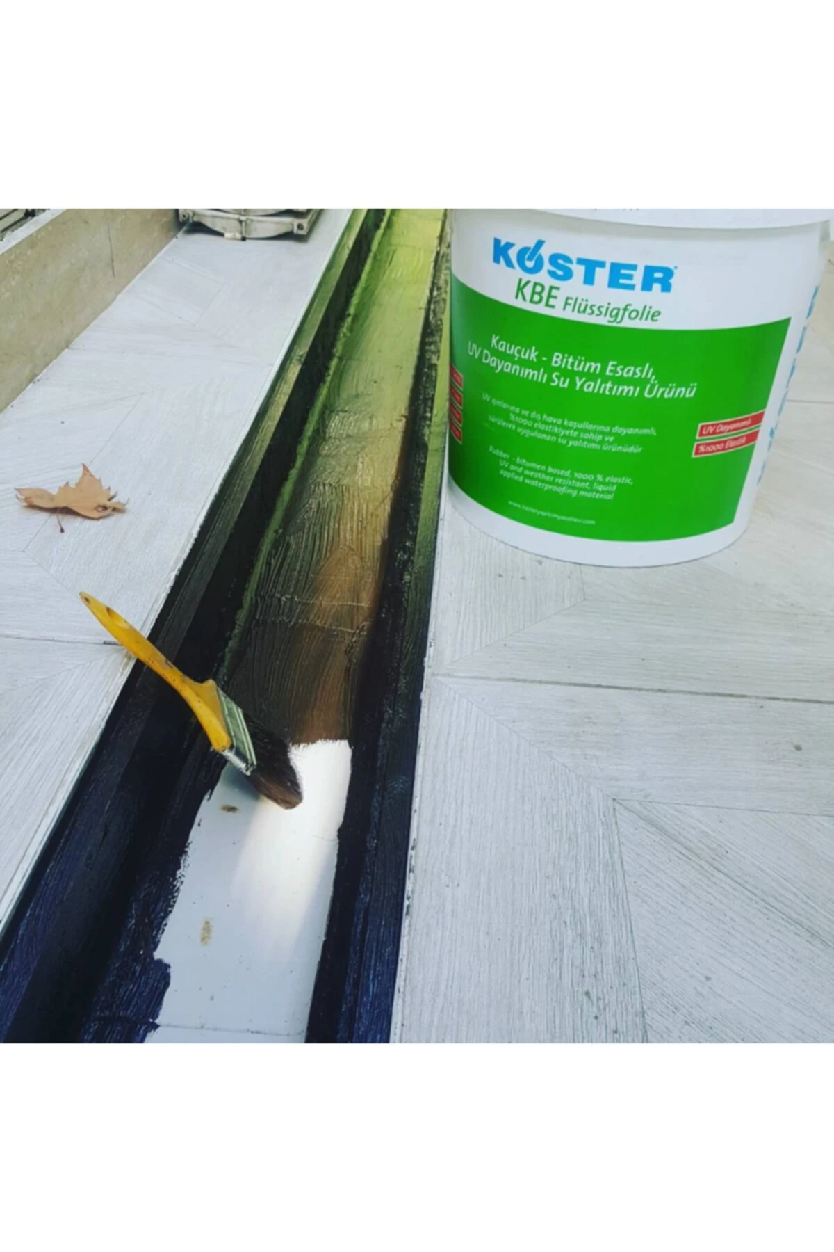 Kbe Flüssigfolie- 5 Kg - %1000 Elastik, Uv Dayanımlı Likit Membran