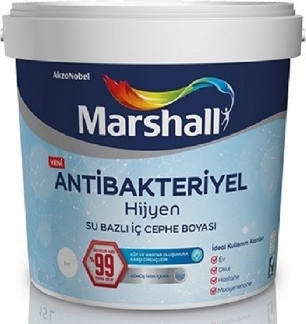 Antibakteriyel Hijyen Iç Cephe Duvar Boyası 2,5 Lt