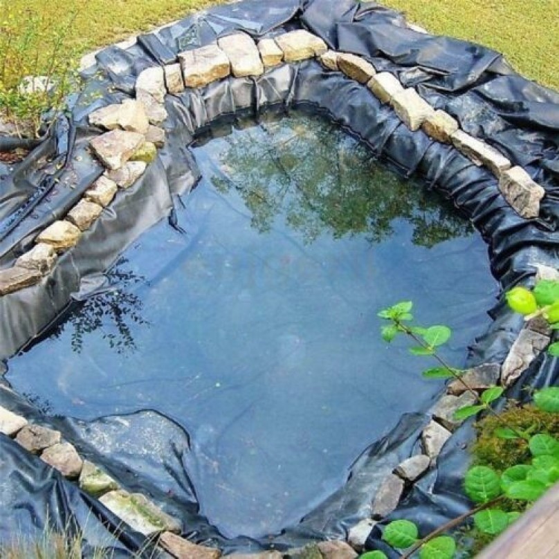 Süs Havuzları ve Tarımsal Sulama Havuzları Için Hazır Epdm Membran Panel