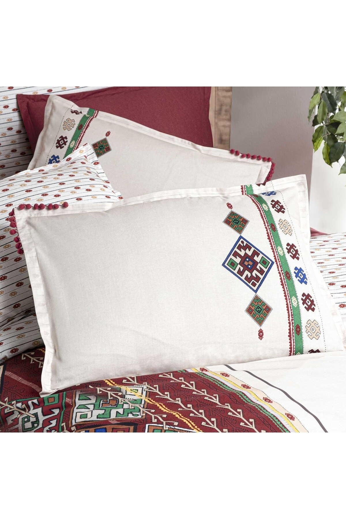 Saba V1 Fancy Poplin Nevresim Takımı Tek Kişilik