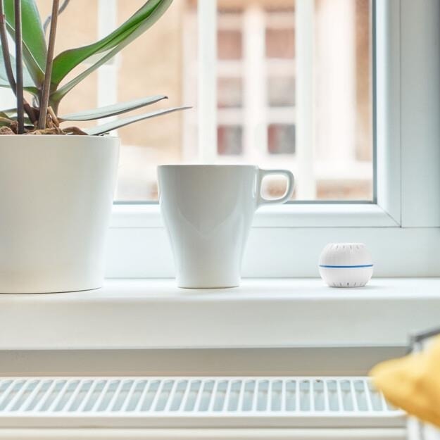 H&t (Nem ve Sıcaklık) Sensörü, Bir Yıl Pil Süresi, Wi-Fi, Iot,akıllı Ev, Kablosuz, Ücretsiz Bulut, Google Alexa ve Samsung Smartthings ile Çalışır