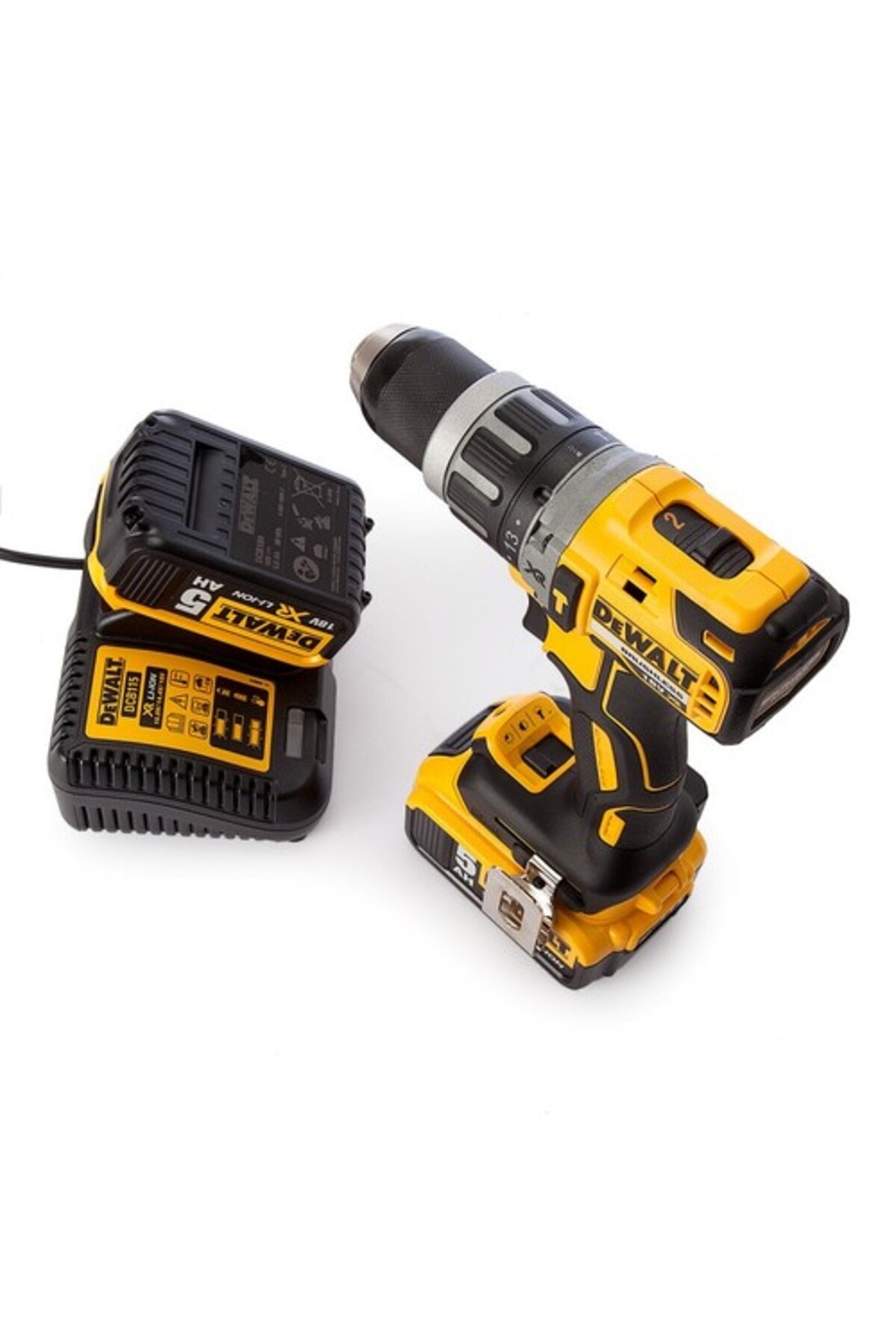 DEWALT Dcd796p2 18v 5.0ah Kömürsüz Lı-ıon Şarjlı Darbeli Matkap