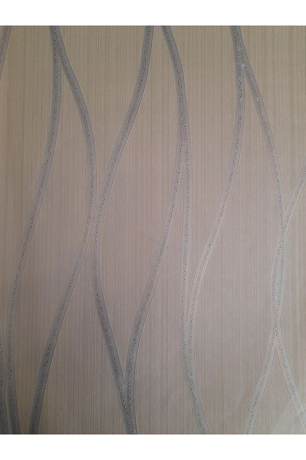Geometrik Desenli Gold Duvar Kağıdı (5m2)