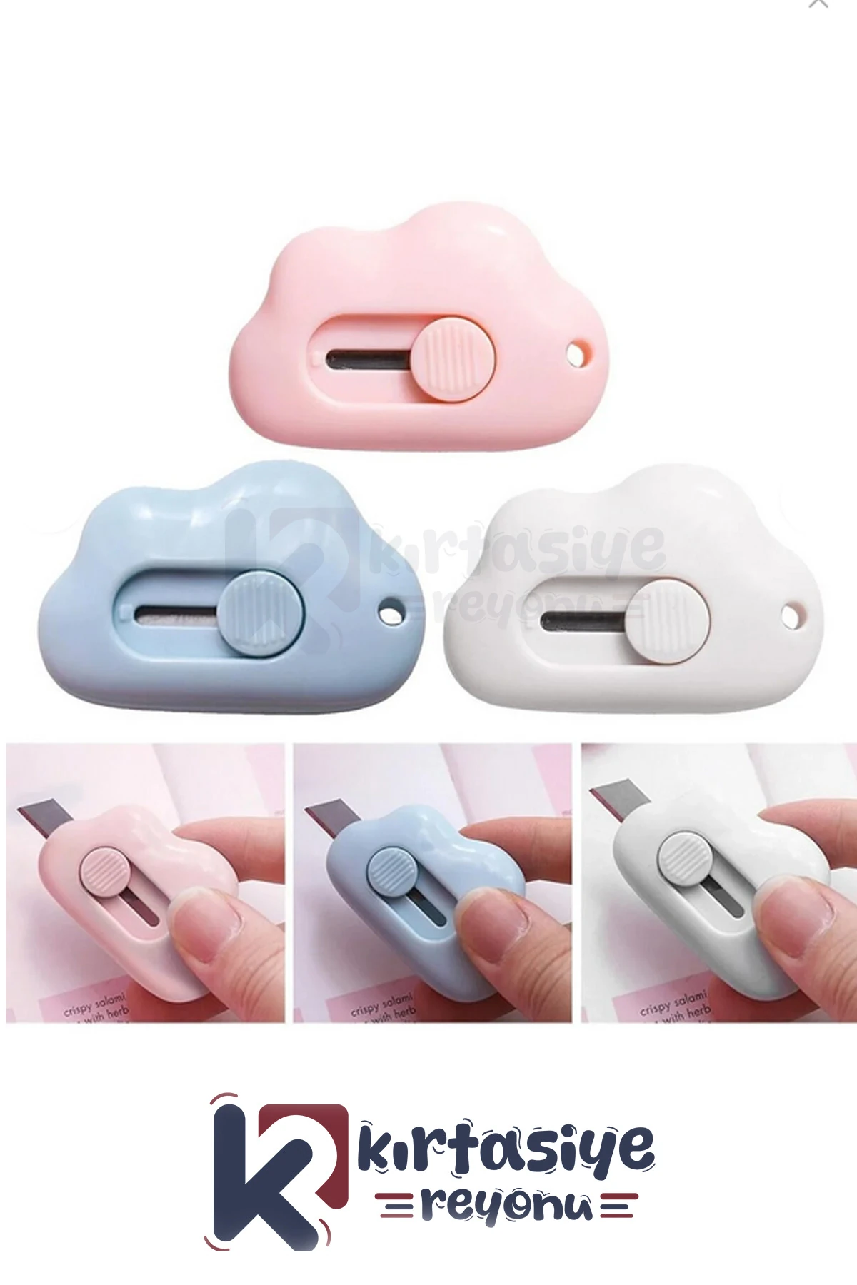 Taşınabilir Pratik Mini Maket Bıçağı - Sevimli Fenomen Falçata 1 Adet