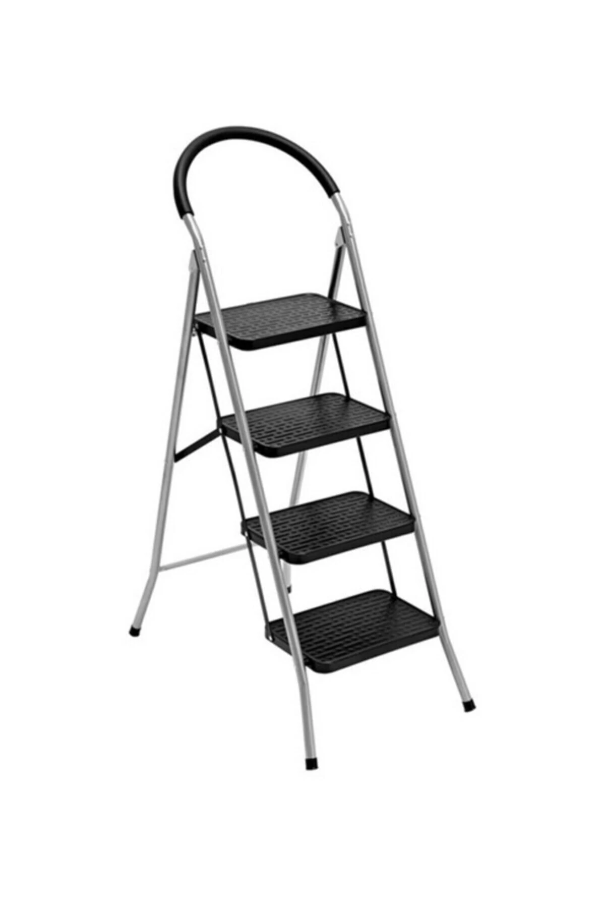 Xxx 4 Basamak Pratik Lüks Mega Metal Merdiven Siyah Ev Merdiveni