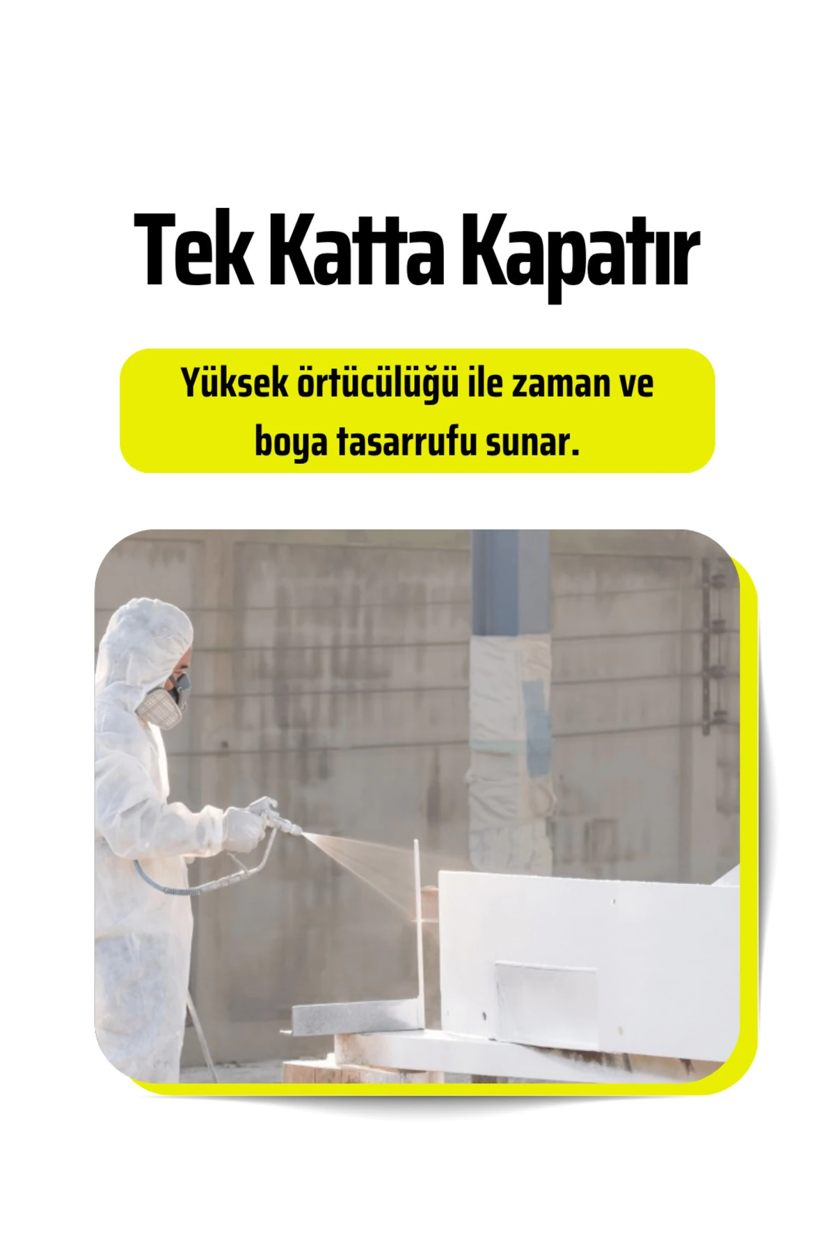 Metal Yüzeyler İçin Hızlı Kuruyan Ekonomik Sanayi Boyası – Yarı Mat