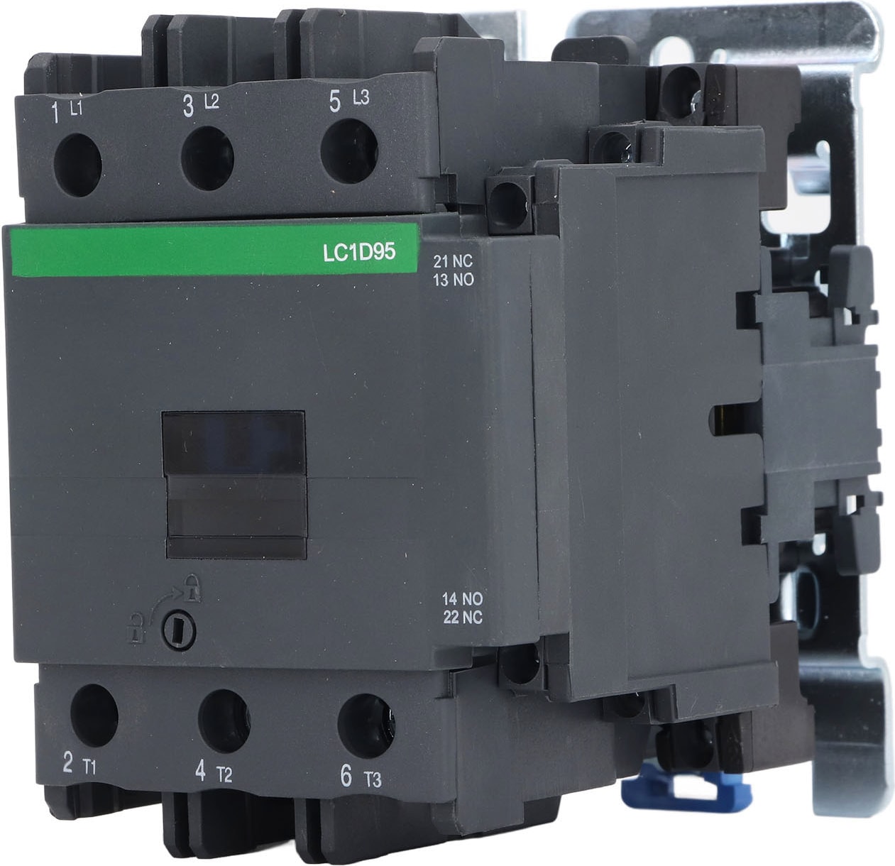 Ac Kontaktör 1no 1nc 95A 380V Yüksek Gerilim Bobini Gümüş Kontak Motor Kontrol Cihazı LC1D95 AC110V (Yurt Dışından)