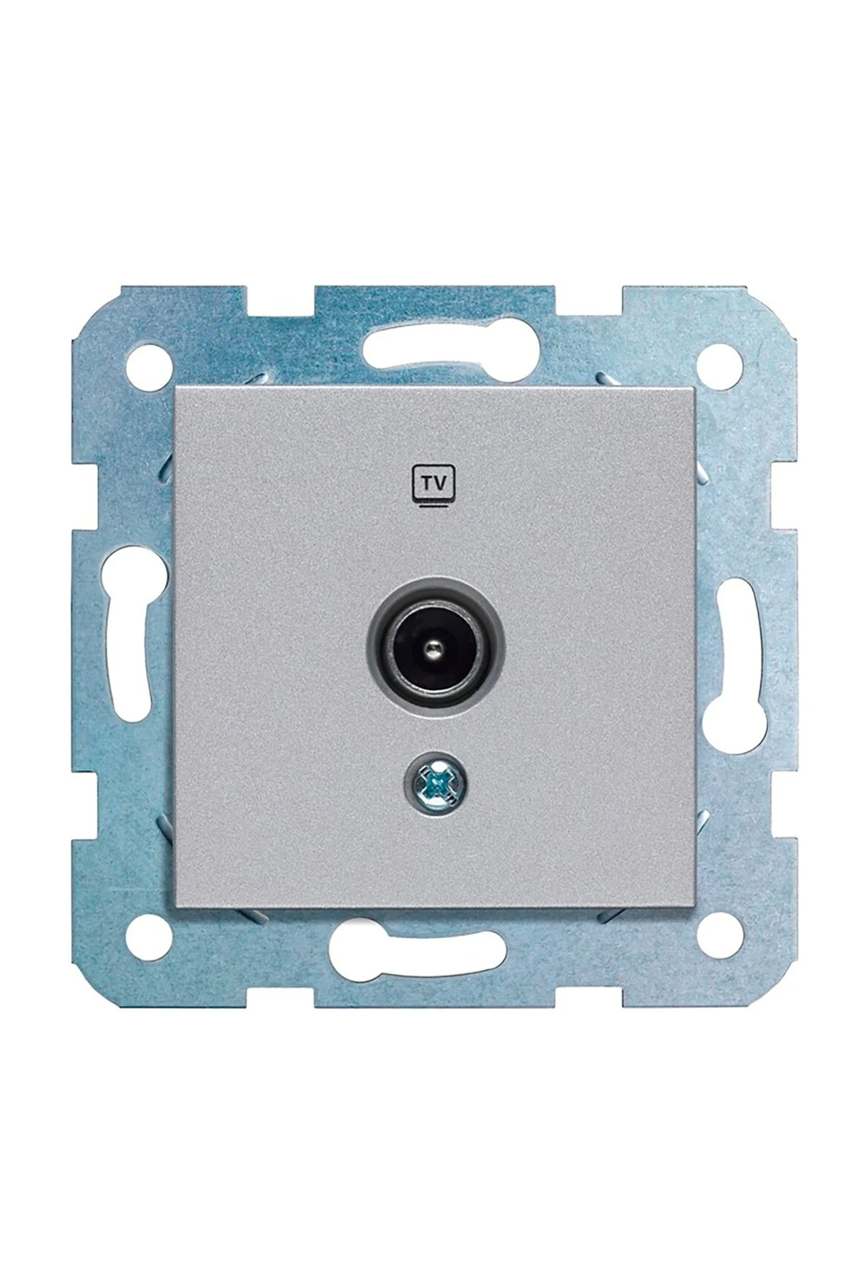 Novella gümüş uydu prizi F kon Sonlu Mek+düğ/kap Vk Uyumlu