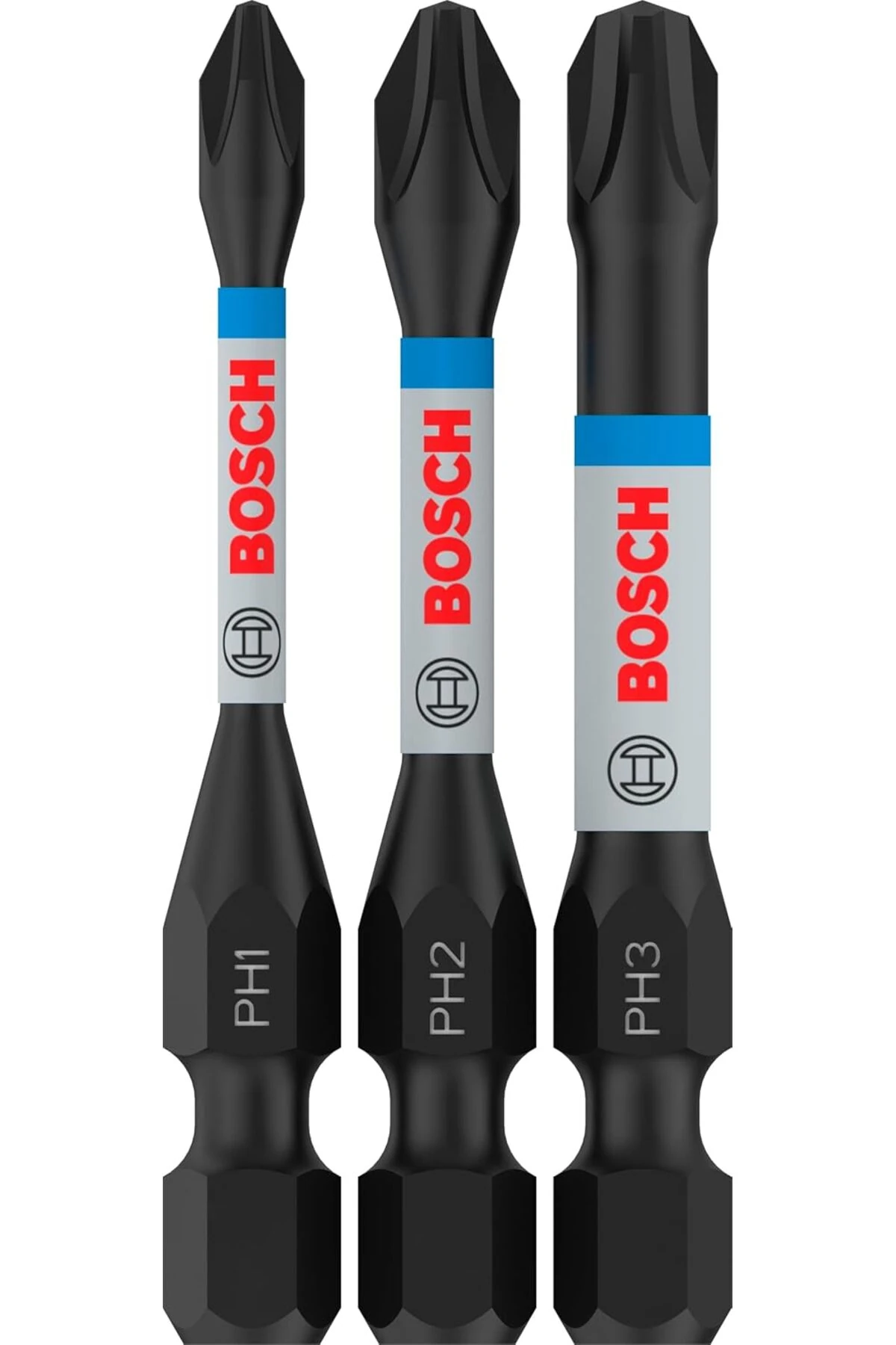 Professional 3'lü Kontrol Tornavida Ucu PH Seti