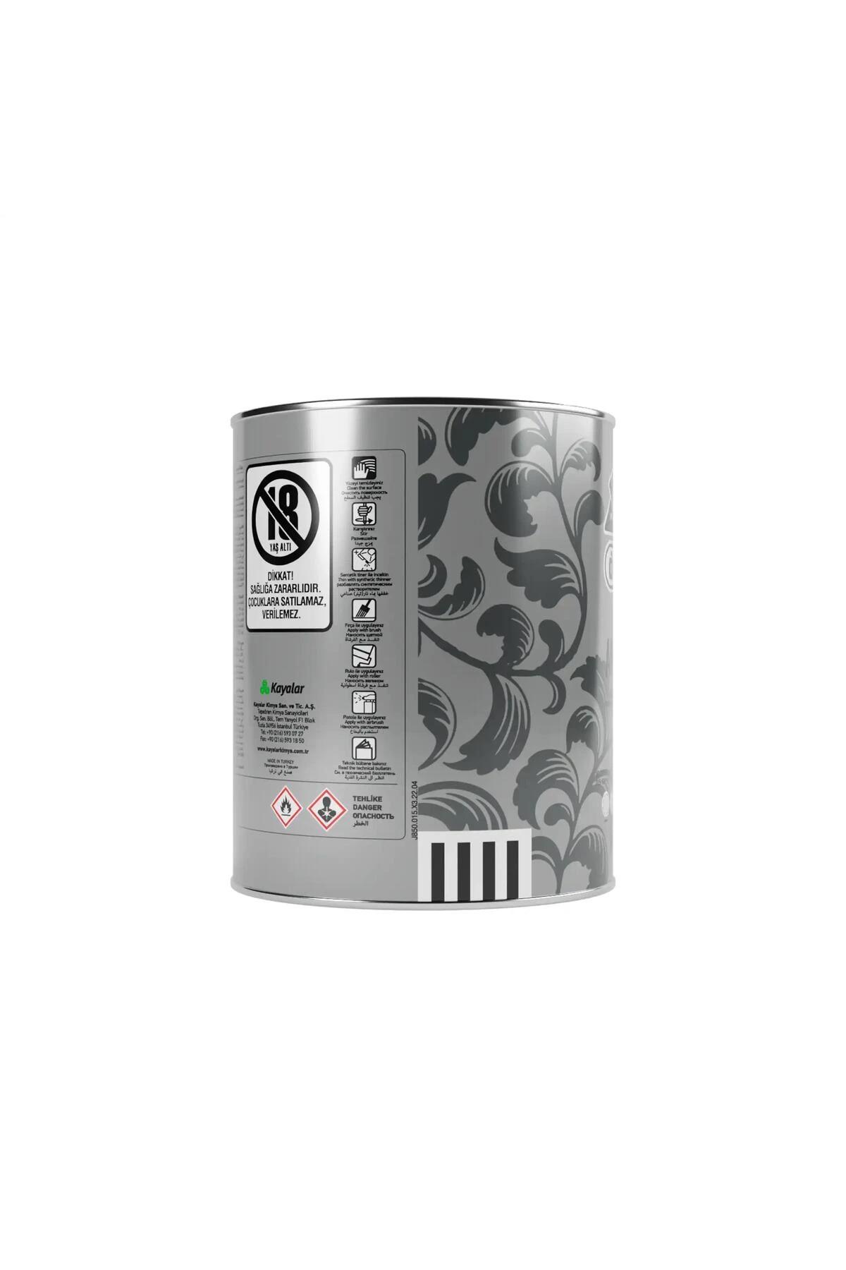 Silver Antipas Boya 1001 Beyaz 0.75 L