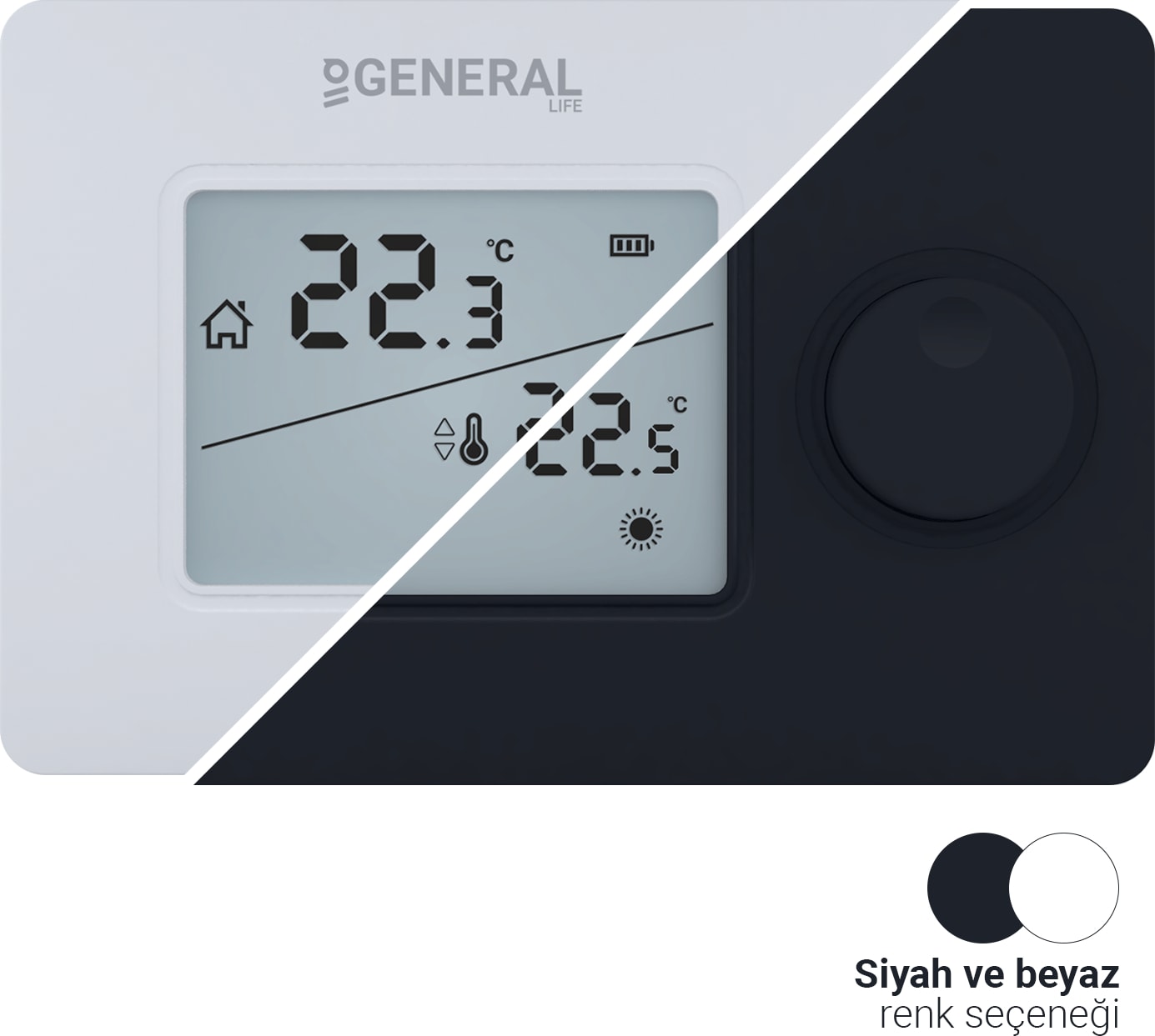 HT250 RF Kablosuz Dijital Oda Termostatı