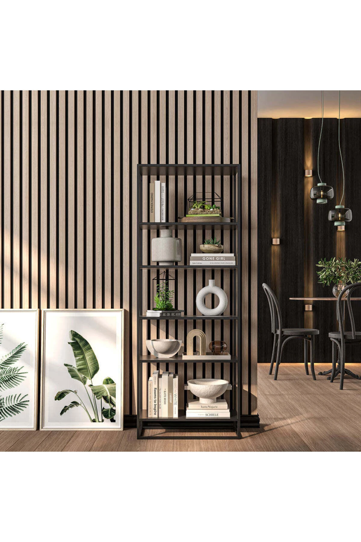 60x280 Cm Meşe Plus Akustik Duvar Paneli / Mdf / / 4 Mm Keçe/ 8 Mm Çıta