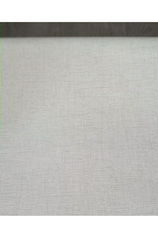 Sade Desenli Hafif Simli Silinebilir Duvar Kağıdı (5m2)
