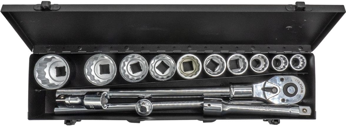 C30-14MB2 3/4” 12 Köşe Lokma Takımı(Metal ÇANTA)-14PRÇ
