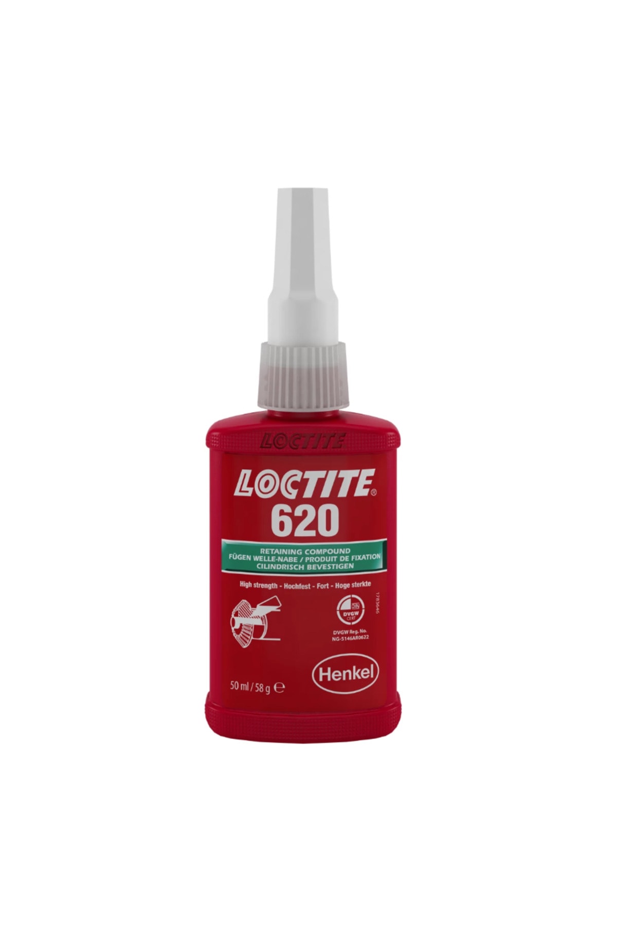LOCTITE 648 250ML Yüksek Mukavemetli Sıkı Geçme Ürünü