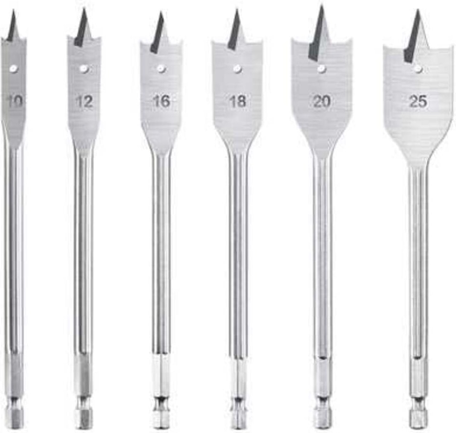 SGS V6 Parça Ahşap Yaprak Matkap Ucu Seti