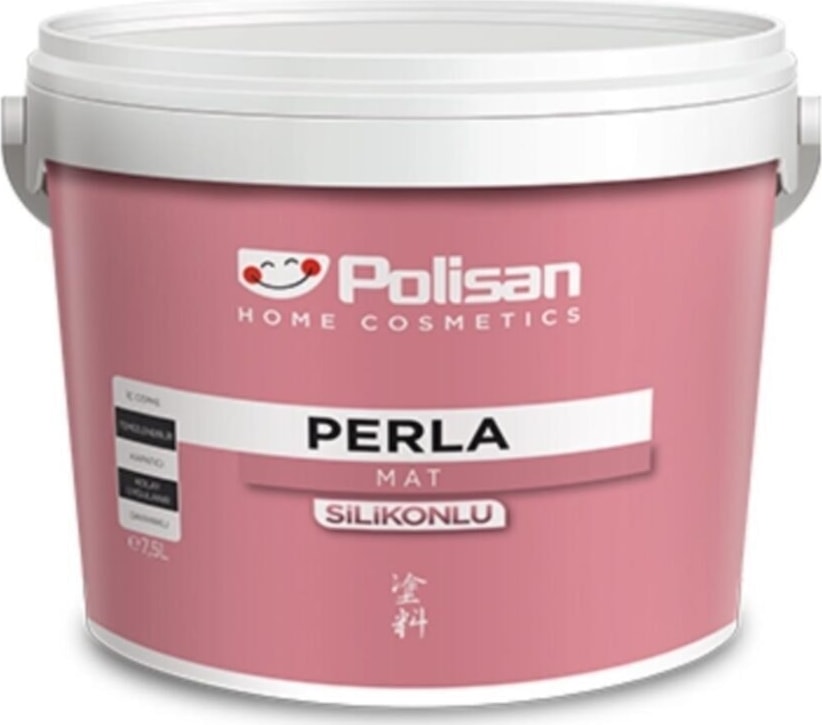 Perla Silikonlu Mat 2,5 Lt 4003 Zengin Gri Cİ-6204