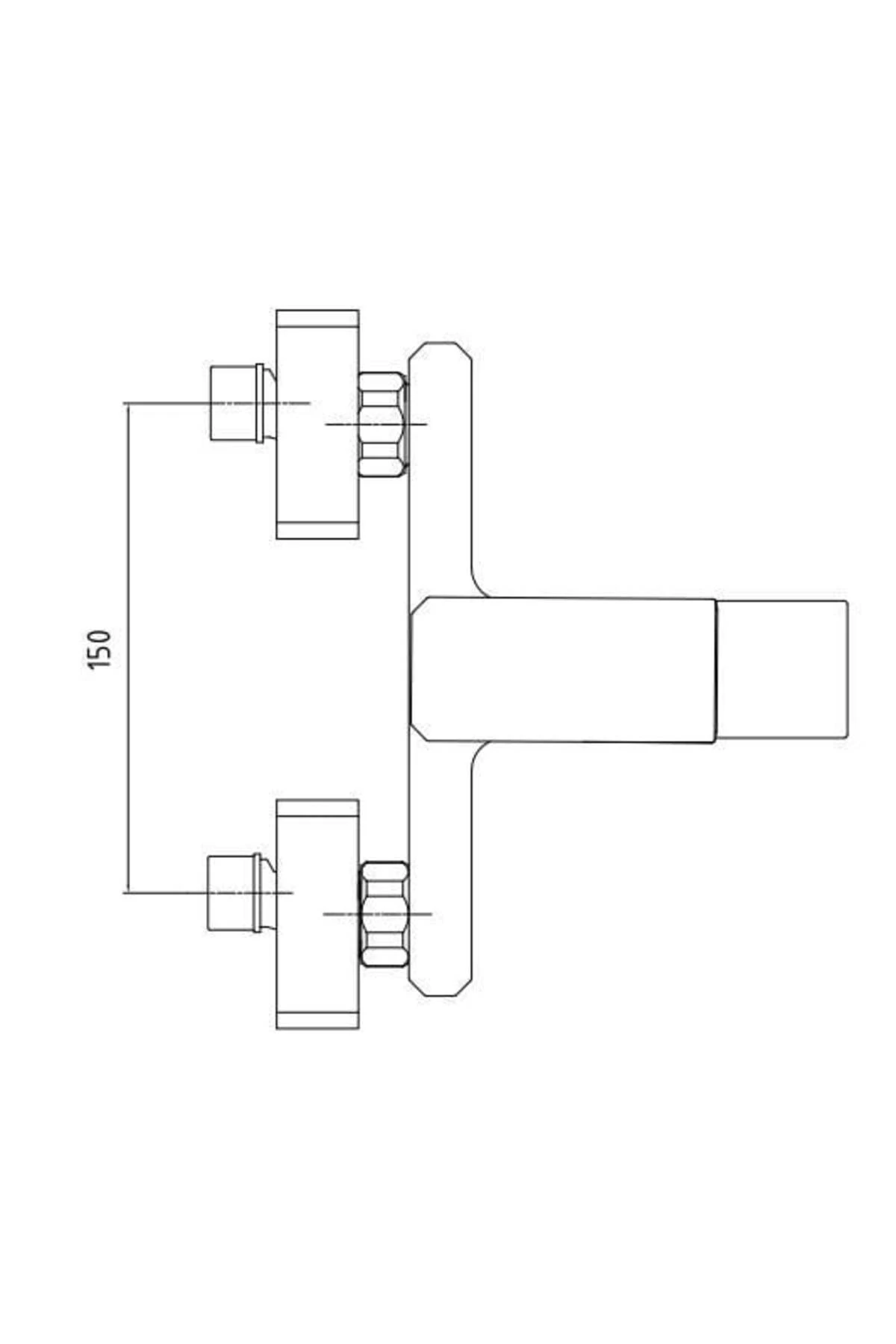 Tiera Banyo Bataryası + ECA Fırat Mafsallı Duş Seti Banyo Üst Takımı