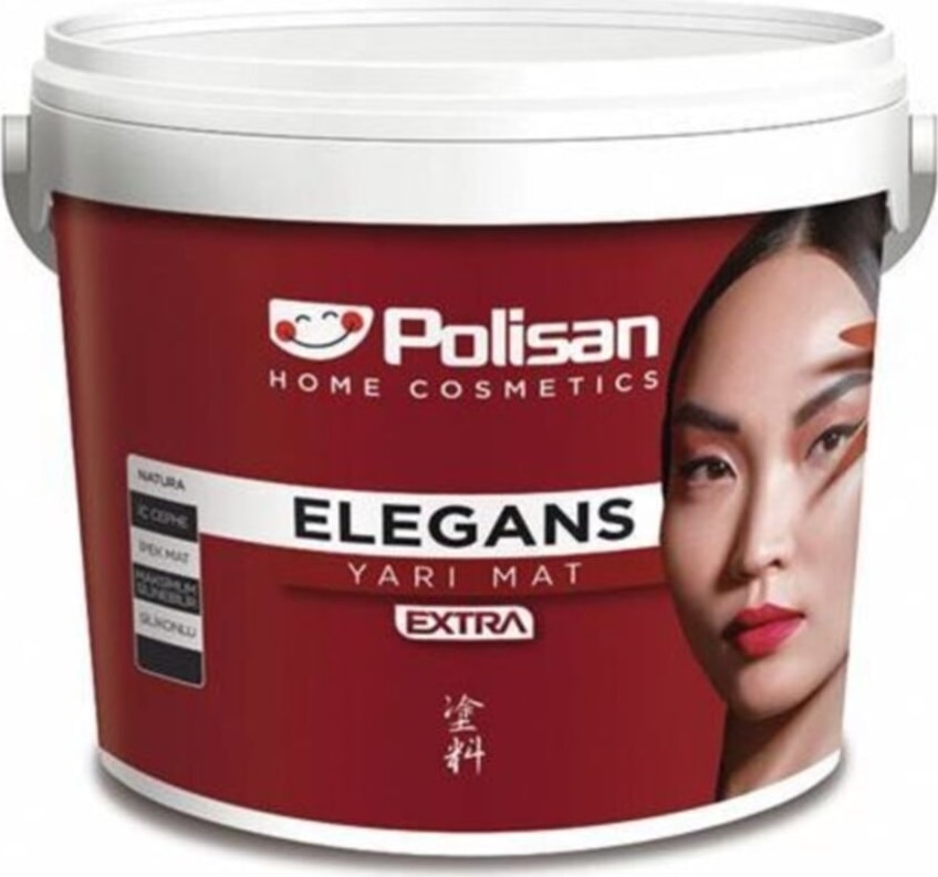 Elegans Extra Yarı Mat Antibakteriyel Boya 7.5 Lt 4346 Karizmatik Yeşil Cİ-7333
