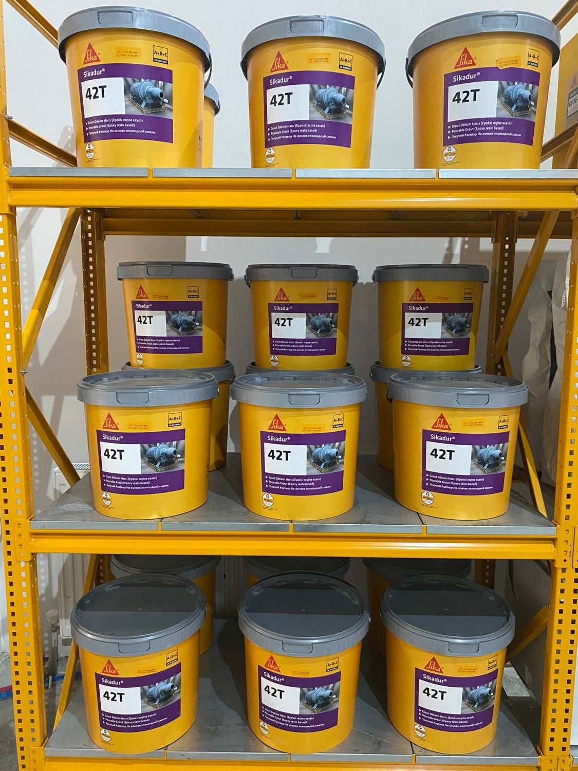 dur-42 T 3 Bileşenli Epoksi Reçine Döküm (Grout) Harcı 15KG
