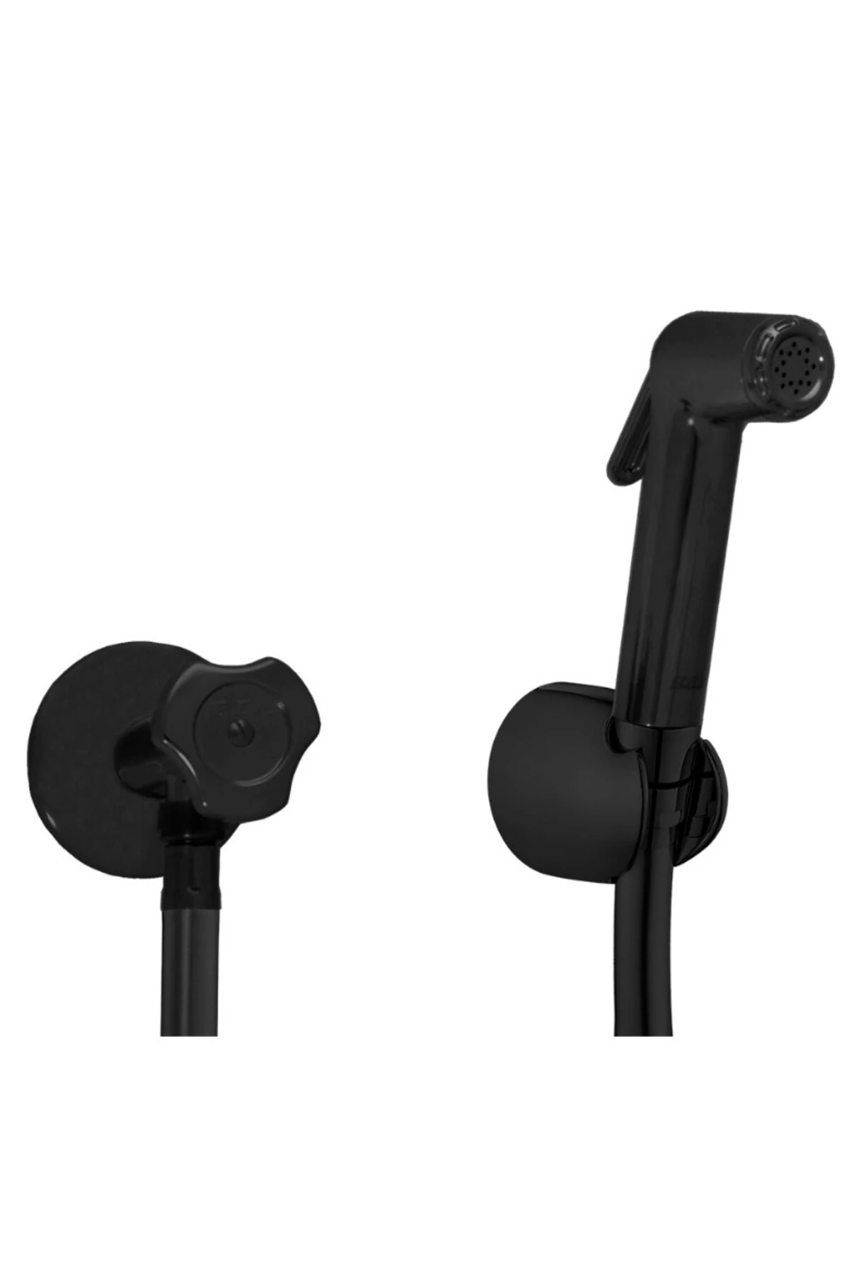 Spiralli Taharet Musluğu Mat Siyah 102111084C1