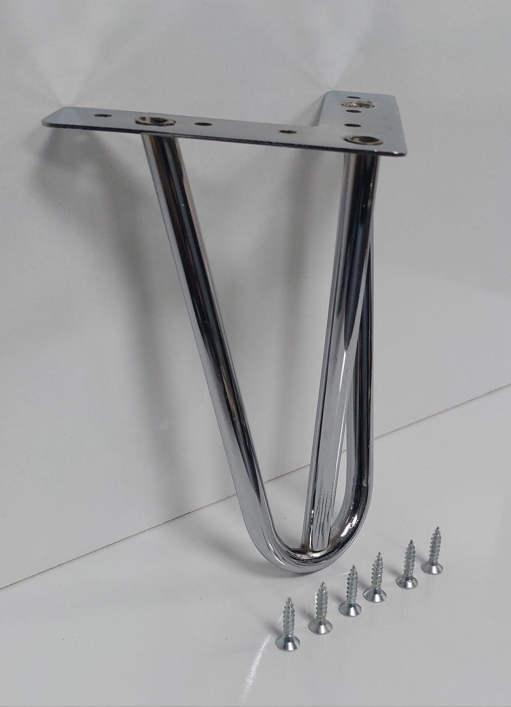 Mil Model 20 cm Krom Metal Mobilya Ayağı