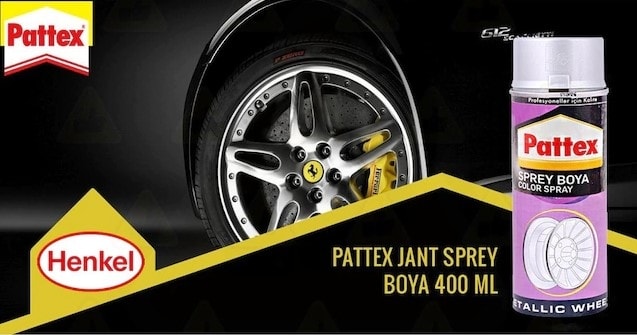 Pattex Sprey Boya Metallic Wheel Jant Temizleme Spreyi