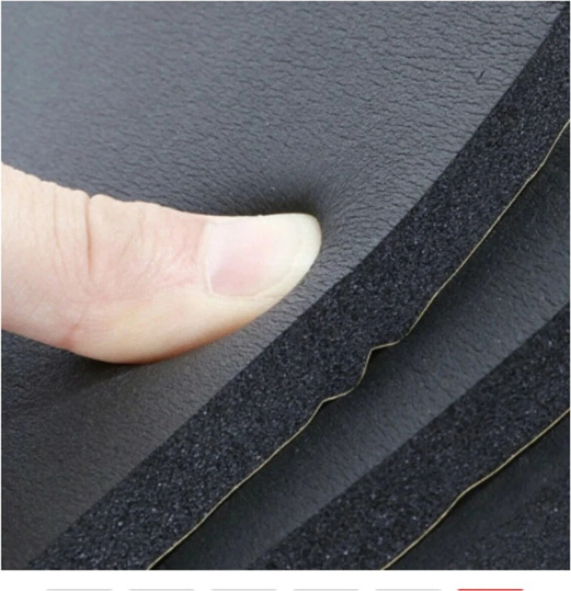 500*100 cm (5 m2) Oto Araç Kaput Ses Yalıtım Süngeri Yapışkanlı Alev Almaz