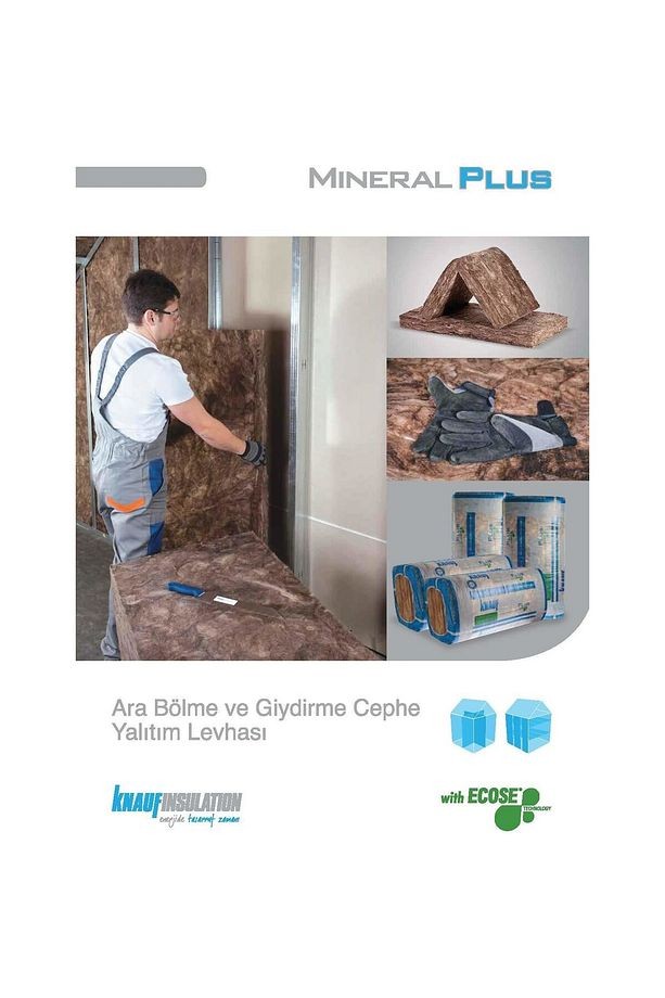 Mineral Yün Taşyünü Kaşındırmaz Isı Ve Ses Yalıtımı 14,4 M2 - 50x600x1200