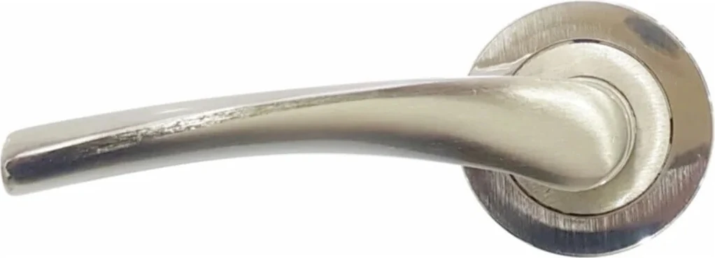 Bravo Nikel Saten Çelik Kapı Kolu Tek Kol