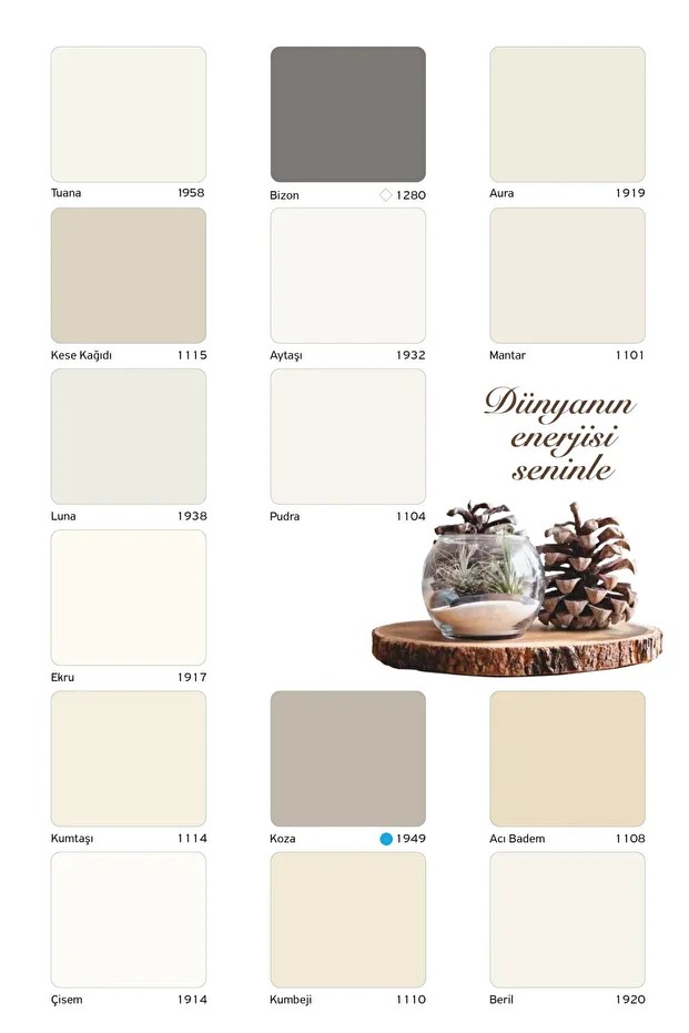 Kum Beyazı Momento Max Tam Silinebilir Silikonlu Iç Cephe Boyası 7,5 Lt