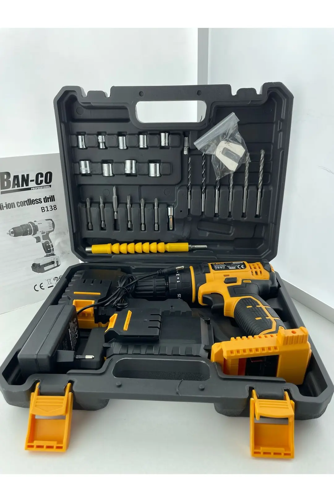 Li 4183 24V 5Ah Darbeli Li-Ion Çift Akülü Şarjlı Matkap