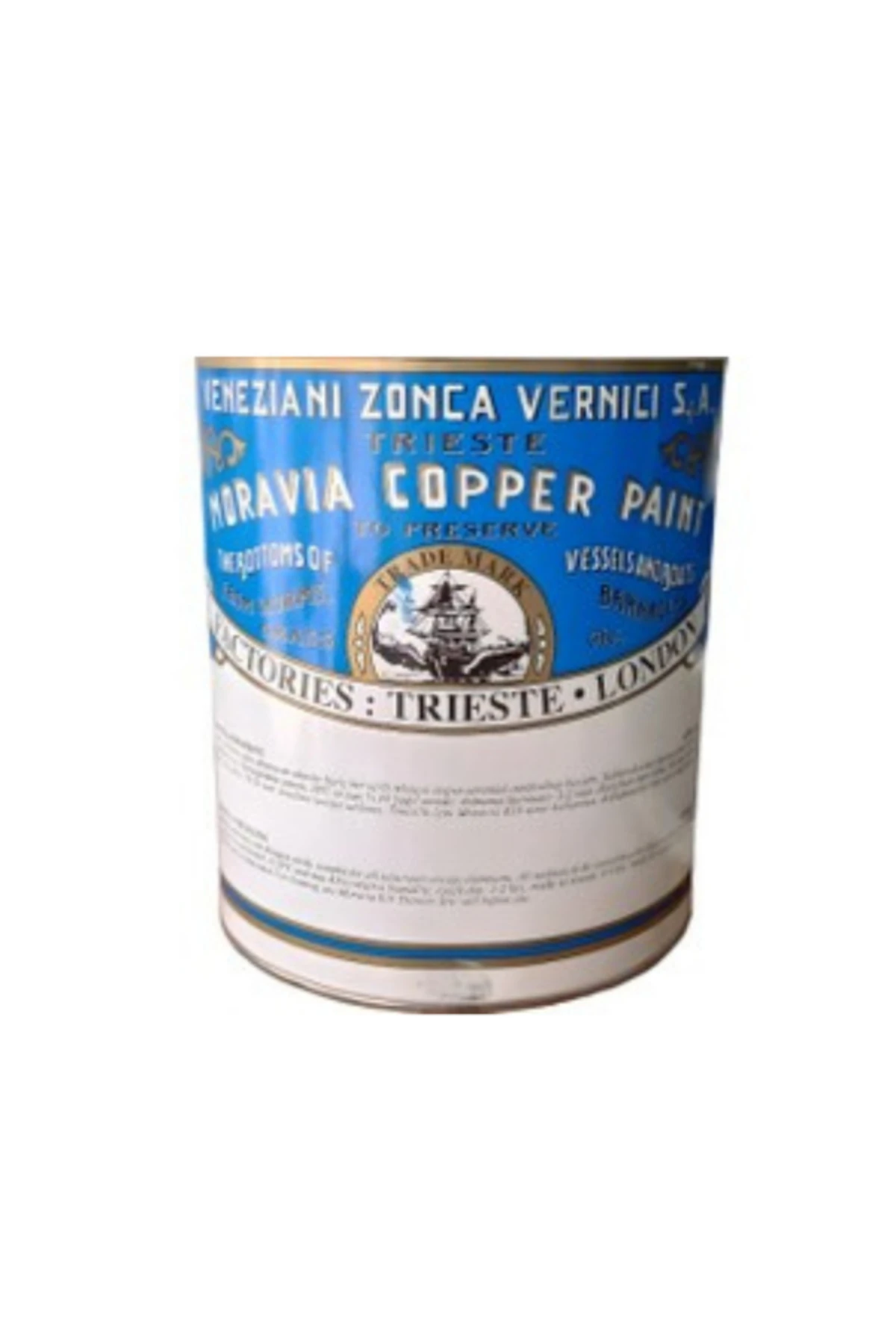 Copper Paint Zehirli Boya Galon Mavi? 2.5 Lt Copper Paint