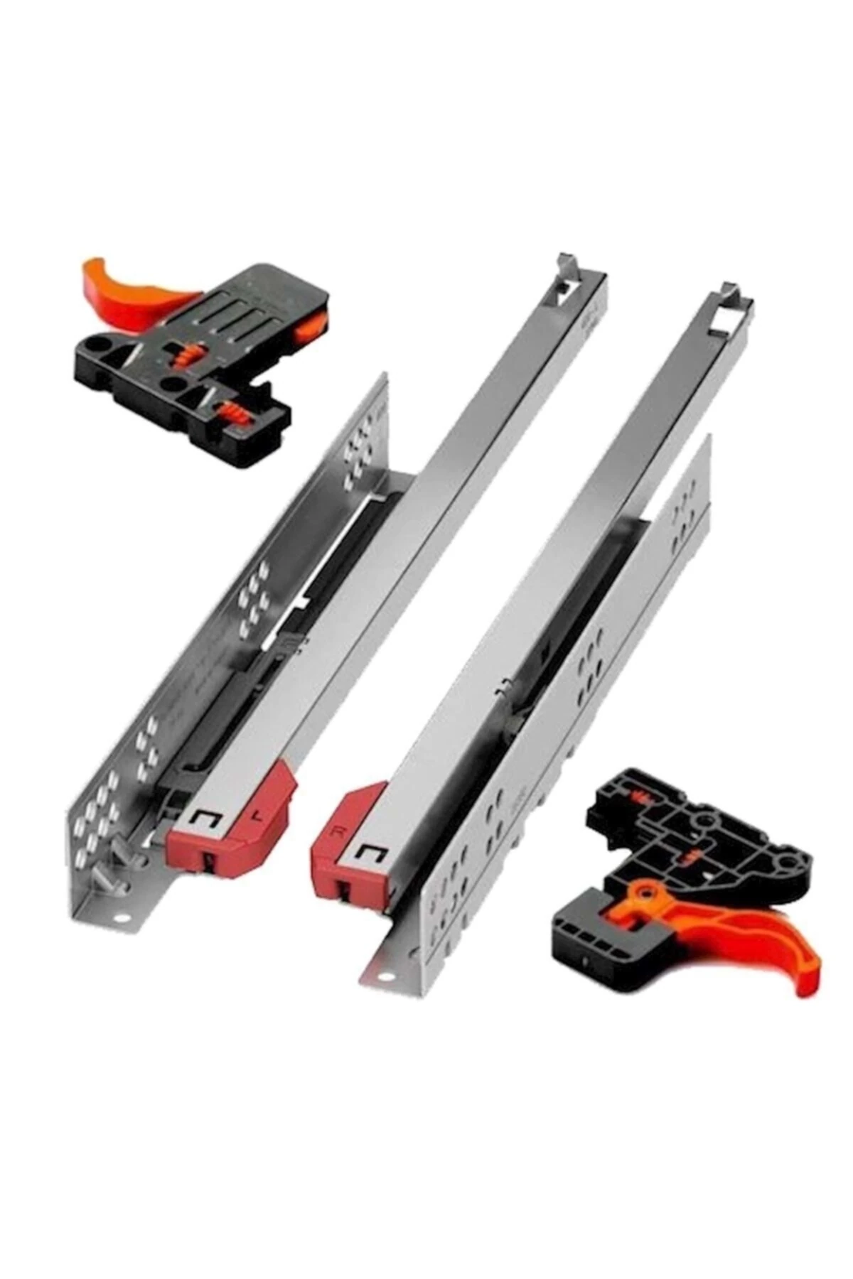 Smart Slide Tek Açılım Frenli Ray 450 Mm 45cm (1 TAKIM) Ultimed