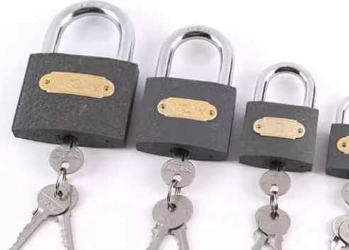 Asma Kilit Çelik Anahtarlı Kilit