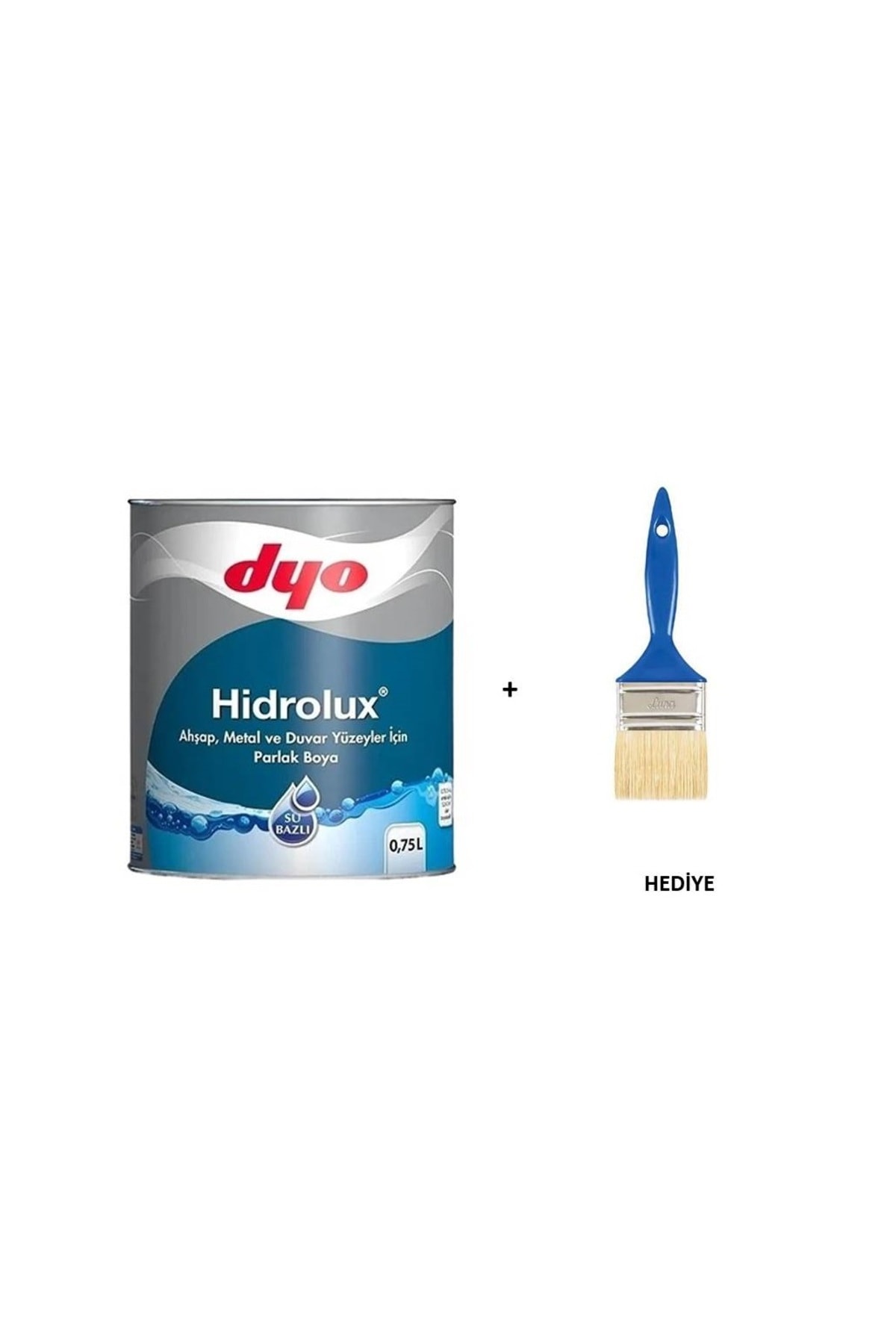 Hidrolux Ahşap, Metal Ve Duvar Yüzeyler Için Parlak Boya 2,5kg/ 5664 Romantik