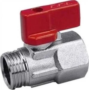 1/2 Mini Küresel Vana Kırmızı