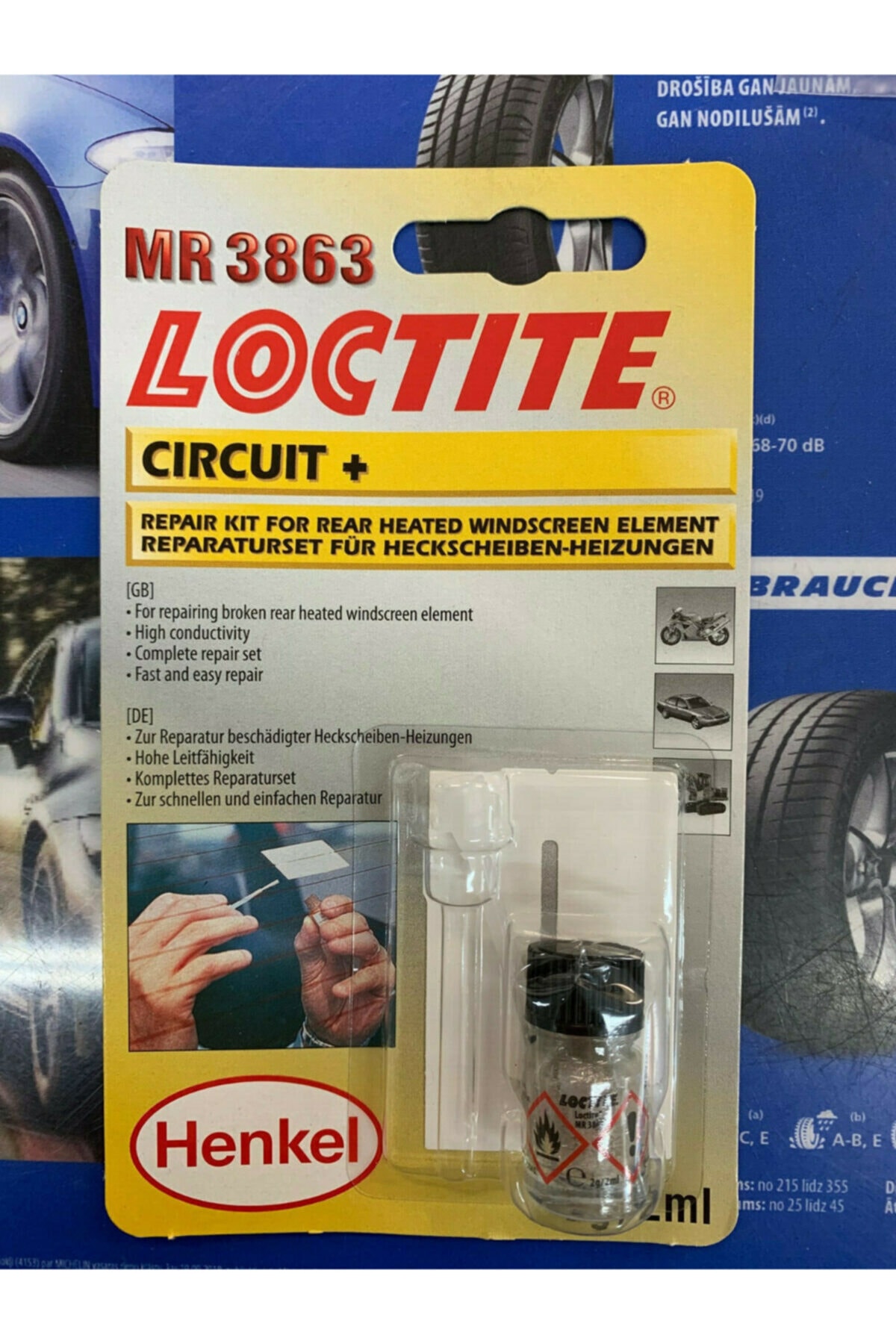 Mr 3863 Arka Cam Rezistans Tamir Kiti 2 Gr