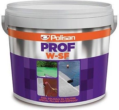 Polisan Prof W-Sf Özel Dolgulu Su Yalıtımı 5 kg Beyaz