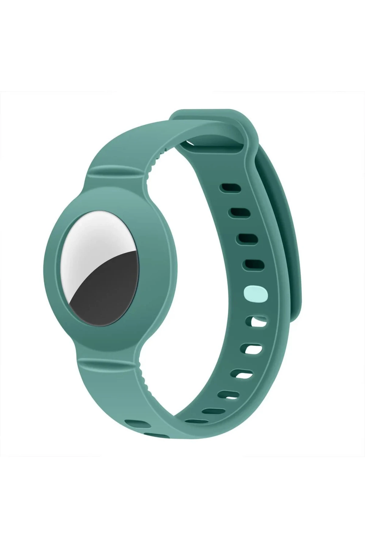 Airtag Ile Uyumlu Bileklik Koruyucu Kılıf Anahtarlık Silikon Yüzey 360 Koruma Airtag Koruyucu