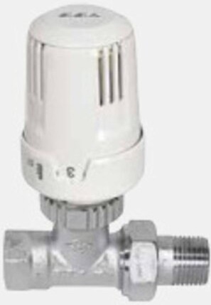 Termostatik Radyatör Valfi 1/2 Düz Trv2 Eca 602120163
