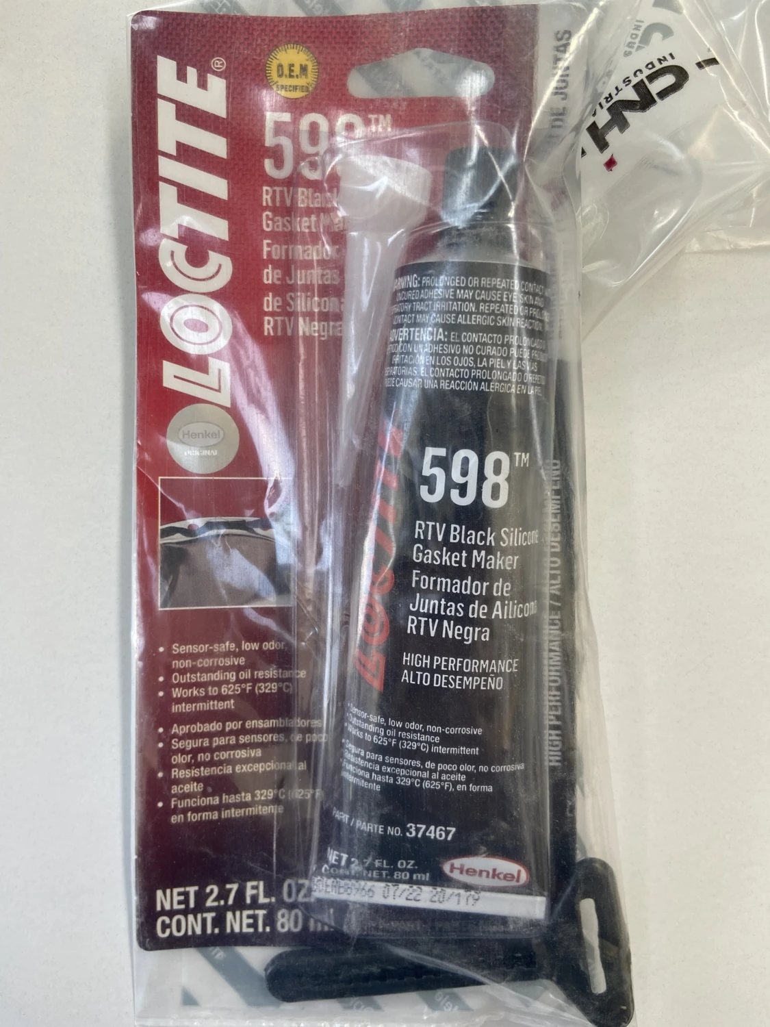 Siyah Silikon Conta-Loctıte Rtv 598