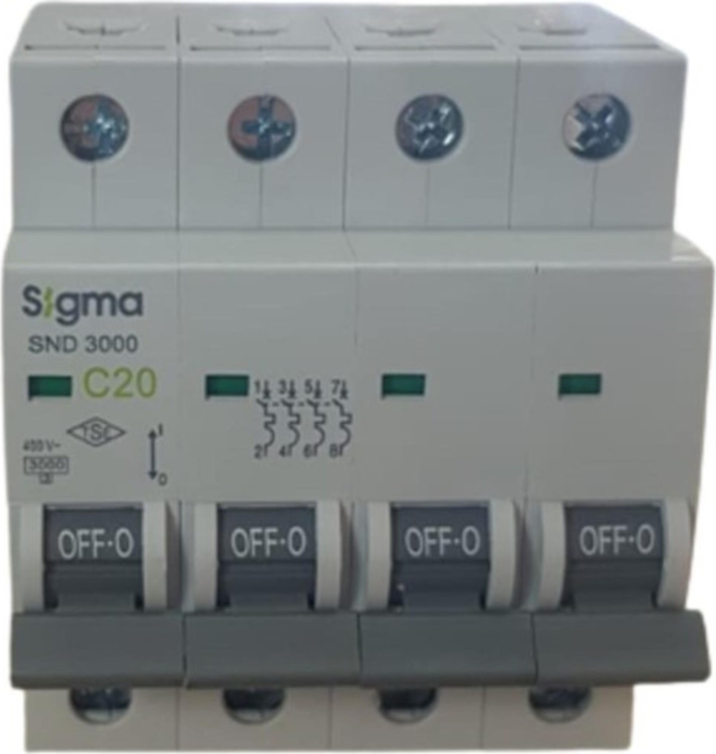 4x20a C/3ka W Otomatik Sigorta (3lü)