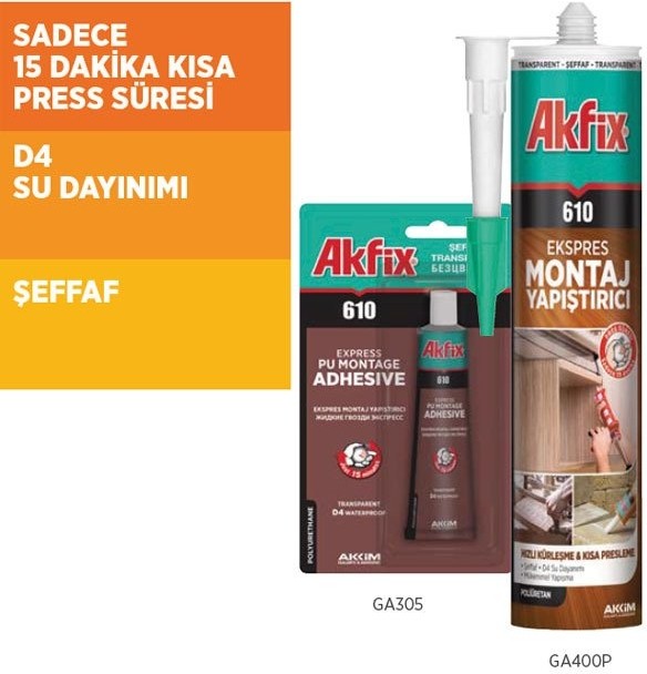 610 Pu Ekspres Sıvı Çivi Montaj Yapıştırıcısı 50 ml