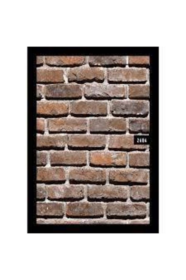 2605 Kırmızı Tuğla Görünümlü 3 Boyutlu Duvar Kağıdı(5m2)