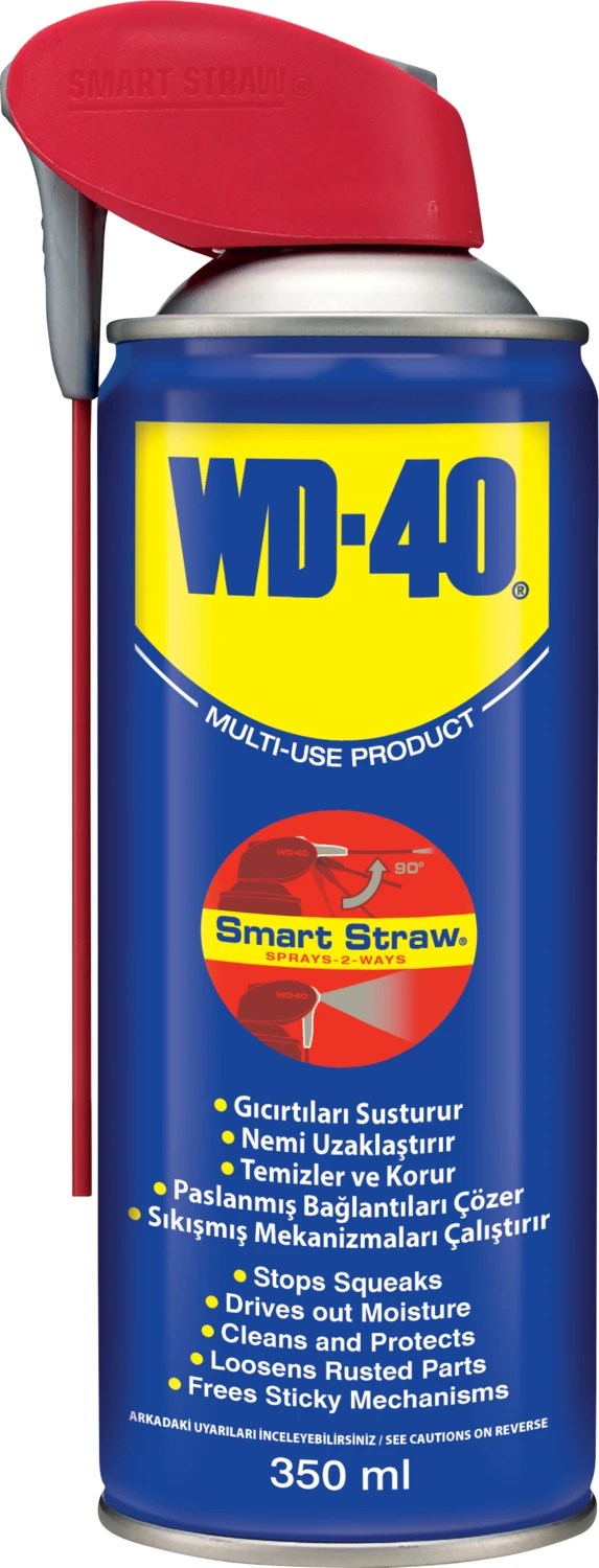 Henkel Wd-40 Çok Amaçlı Pas Sökücü Yağlayıcı Smart Straw Sprey 350 ml 6'lı Paket